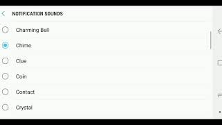 Samsung Galaxy S9 Notification Ringtones
