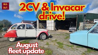 Invacar and 2CV drive! August Fleet Update