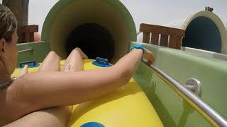 Scary Slither Water Slide at Yas Waterworld.