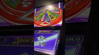 Super star turns bookies slot red wheel