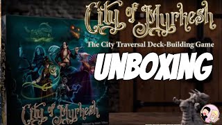 Jake Reacts | Unboxing City of Myrkesh Kickstarter Edition | Dragon Egg Games