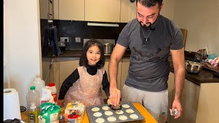 Fatima Bake delicious Muffins 😋🧁#fatima #london #nastya #cooking #baking #muffins