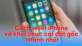 Khôi phục cài đặt gốc iPhone 6S | Restore factory settings iPhone 6S | HAM TÌM TÒI