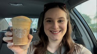 NEW Trying Starbucks Pumpkin Cream Cold Brew Fall 2021