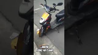 Nwow Ebike na Clamp #hermsmotovlog #shorts