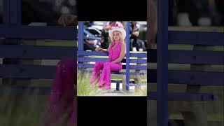 Margot Robbie in Tears on 'Barbie' Set with Ryan Gosling #edits #barbiemovie #margotrobbie