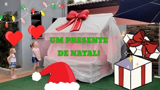 UM PRESENTE DE NATAL! FELIZ NATAL! PAPAI NOEL. 🎅🏻🎁💝🎄🔔