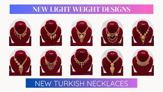 turkish necklace @SHAGUNJEWELLERSMUMBAI #goldnecklacedesign