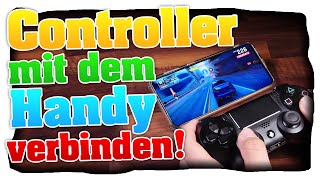 PS4 Controller mit Handy verbinden! DualShock Controller mit dem Handy verbinden | Android / iOS