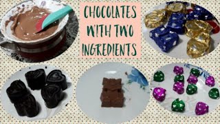 2 AMAZING 2 ingredients homemade chocolate recipe|Cakes by Ana |Ep 7