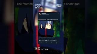 moment when Itachi use Naruto sharingan [  ANV VIDEO SHOTS ] #Naruto #itachi #viral #narutoshippuden