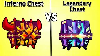 Inferno Chest Vs Legendary Chest Unboxing Frag Pro Shooter !