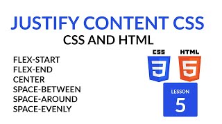 How To Flexbox Justify-Content In Css3 | How To Use  Easily Horizontally Center In Css3 Tutorial