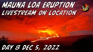 Mauna Loa Eruption Day 8 | DEC 5, 2022 |  HAWAII VOLCANO