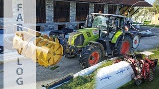 FarmVlog #4 | Maisernte | Siloschlauchpresse | Fahrsilo | Landtechnik | Erklärung der Presse