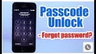 How to unlock  break the Passcode of Iphone 5s,6s,6 plus, or 7 in any IOS