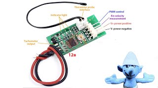 Мастхев регулятор скорости для 4pin вентилятора/кулера, ШИМ контроллер 12в, ремонт блока питания пк