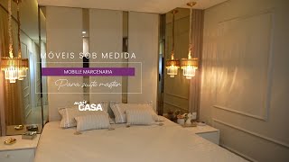 Mais Casa | Móveis sob medida para a suíte máster com a Mobille