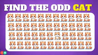 Find The ODD One Out - ANIMAL Edition! 🐯🔍 Emoji Quiz