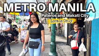 Wandering Pateros and the Locals Makati City in Metro Manila Philippines [4K]