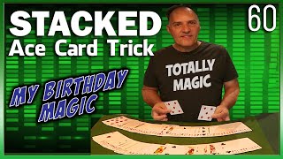 Stacked - Ace Magic Trick | Easy to Learn Close up Card Trick