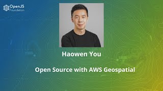 Open Source with AWS Geospatial