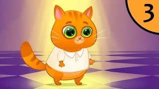 Суровый КОТИК БУБУ #3. Выбираем одежду. Мультик ИГРА про котят на Игрули TV