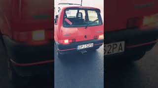 Fiat Cinquecento 1.2 Turbo - exhaust sound