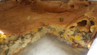 VOCÊ VAI SE SURPREENDER COM ESSA MASSA CREMOSA E MOLHADINJA!! TORTA SIMPLES DE SARDINHA!!!