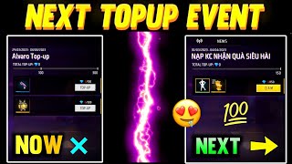 NEXT TOP UP EVENT IN FREEFIRE 😀| NEXT DIAMOND ROYALE AND GOLD ROYALE 😱 | FREEFIRE NEW EVENTS