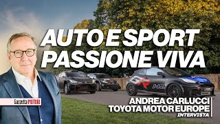 Andrea Carlucci, auto e sport: "La passione è viva".