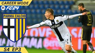 FOR HIS HATTRICK!! FC 24 PARMA CAREER MODE!! S4 EP3