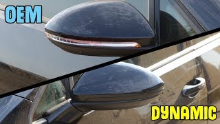 DYNA BLINK DYNAMIC LED TURN SIGNALS VS. OEM | MK7 GTI