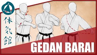 HOW TO: GEDAN BARAI | Shōtōkan Karate Technique by Fiore Tartaglia