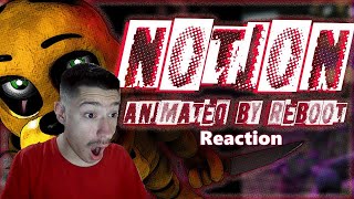 Swaggy's Here| Reaction to [FNAF/SFM] NOTION BY ‪@Therareoccasions‬ FULL ANIMATION