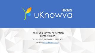 uKnowva HRMS - Product showcase