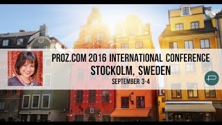 Invitation to attend ProZ.com's 2016 international conference