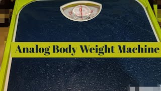 Body Weight Machine | Daraz Shopping | 130 Kg Analog Body Weight Scale