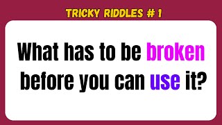 25 Tricky Riddles with Answers | Can You Solve Them All? 🤔 (Part 1)