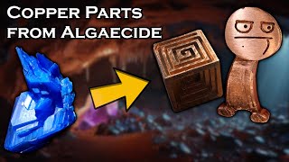 Making Copper Parts from Algaecide