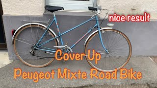 Restoration Peugeot Road Bike Mixte #fahrrad #restoration #bicycle