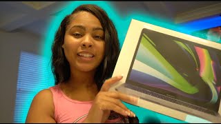 UNBOXING NEW MAC BOOK + CLEANING THE HOUSE ON MY OFF DAY