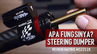 STEERING DAMPER STABILIZER SETANG MATRIS RACING UNIVERSAL