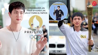 BTS News Today ❗ Exclusive: BTS’s Jin to Lead Olympic Torch Relay at Iconic Paris Landmark.