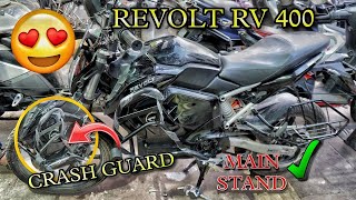 REVOLT RV400 Full Latest Modified 😎 New Model Visor Fitting 😱 Full Plug And Play 💯 Company Fitted 💯