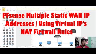 How to Setup PFsense Multiple Static WAN IP Addresses / Using Virtual IP's NAT Firewall Rules