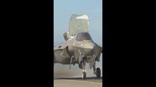 F-35B Lightning Landing Onboard and Takeoff