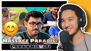 MASSAGE PARADISE | CARRYMINATI | REACTION