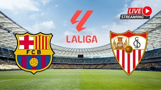 LIVE 🔴 // LA LIGA // Barcelona - Sevilla // AI Prediction Match //  FC24 - PS5