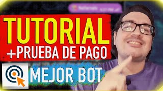 El MEJOR BOT de TELEGRAM para GANAR DINERO | TUTORIAL COMPLETO + PRUEBA DE PAGO de AdClickerBot 🤖